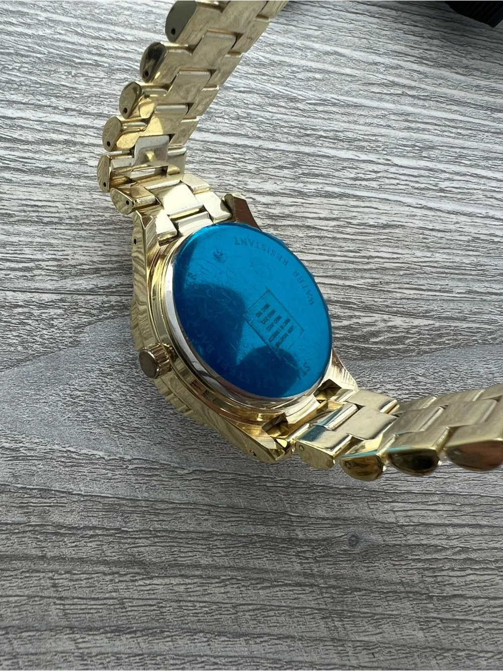 Gold Tone FreeMason Quartz Wristwatch
